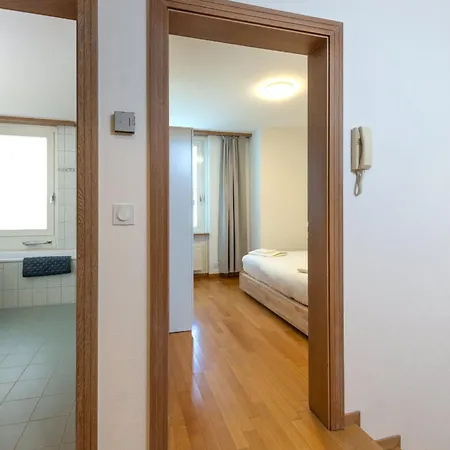 公寓 Cozy Duplex Garden & Family Comfort 圣莫里茨